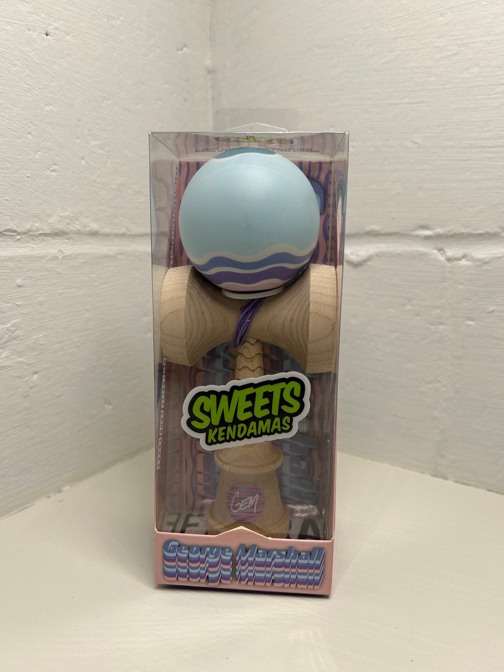 Image of Sweets Kendamas - George Marshall V2 Signature Model (Cushion Clear)
