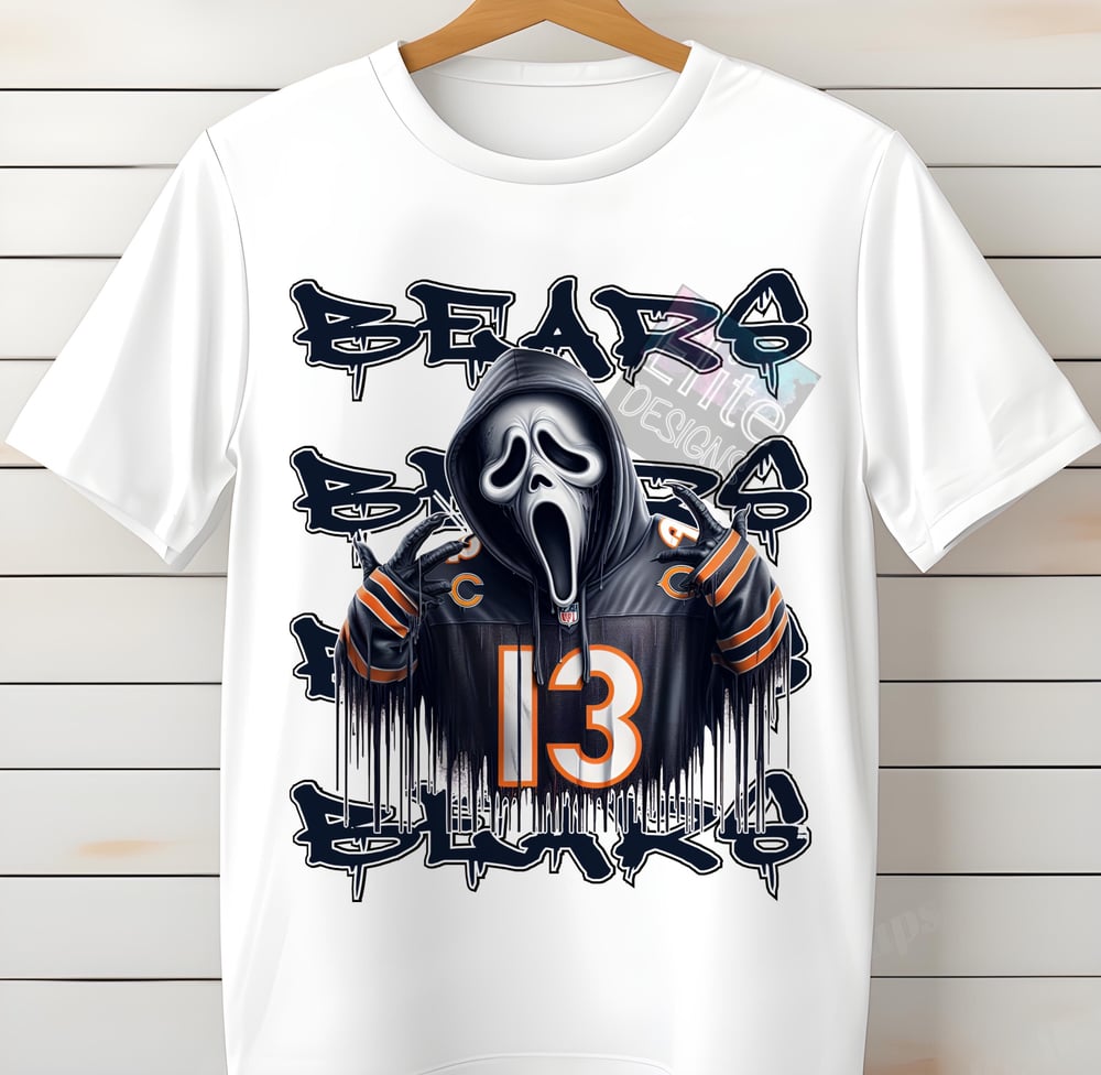 Image of Scream Chicago Bears Design