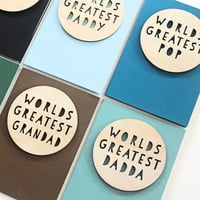 Image 1 of Father's Day Card. 25 Options. Fathers Day Gift for Dad Daddy Grandad Grandpa Nannu Nonno Papou 