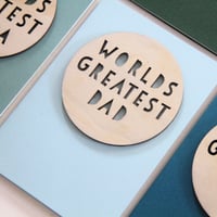 Image 5 of Father's Day Card. 25 Options. Fathers Day Gift for Dad Daddy Grandad Grandpa Nannu Nonno Papou 