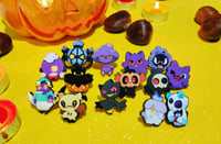 Image 1 of Pokemon Halloween Wooden Pin