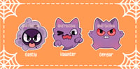 Image 3 of Pokemon Halloween Wooden Pin