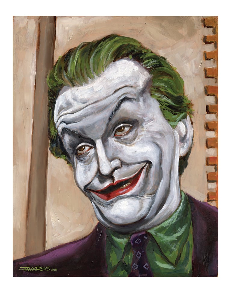 "Joker 1989" Print (inspired by Tim Burton's "Batman")