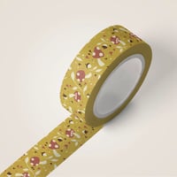 Image 3 of Golden Mushrooms Washi Tape