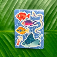 Image 1 of Fish Sticker Sheet