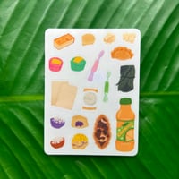 Image 1 of Filipino Snacks Sticker Sheet