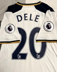Image 1 of Tottenham Hotspur “DELE 20” 2016/17 Home Shirt + PL patches (M) 