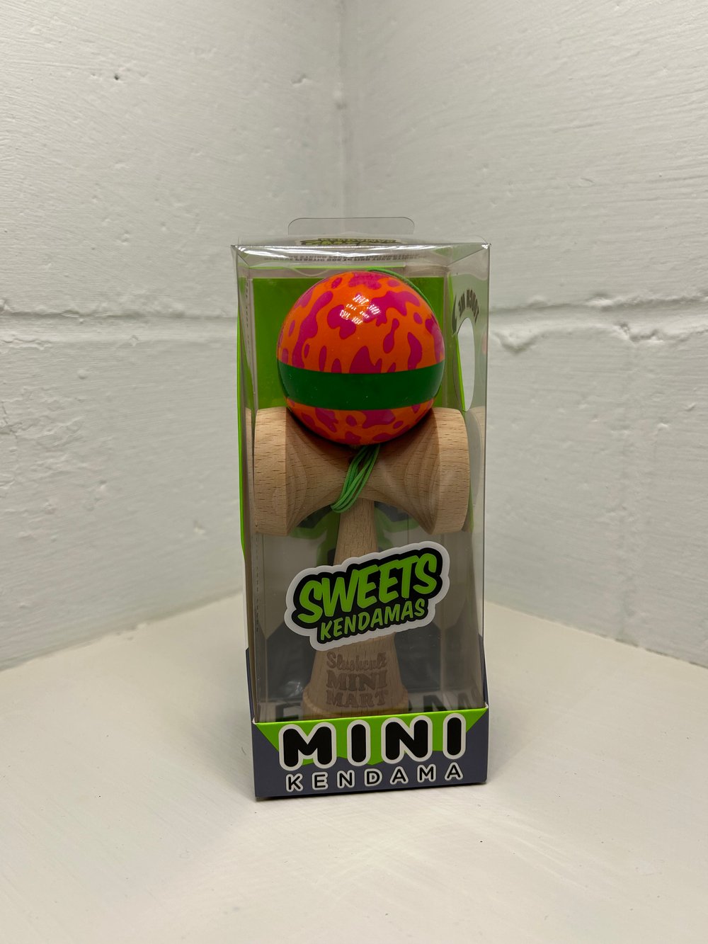 Image of Slushcult x Sweet Mini Kendama (Cow Camo Green Stripe)