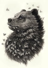 Winged Feast Original Illustration