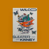 Wilco / Sleater Kinney Utah - Gigposter