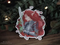 Image 1 of Faerie Knight Sticker