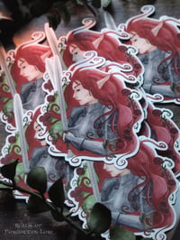 Image 2 of Faerie Knight Sticker