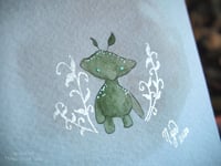 Image 3 of Little Green Leafling Original Art