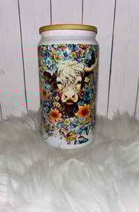 Image 1 of 16 oz glass cups 