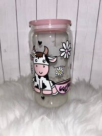 Image 2 of 16 oz glass cups 