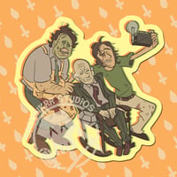 Family Photo - Texas Chainsaw Massacre Sticker