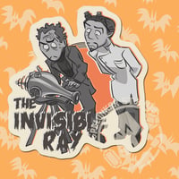 The Invisible Ray - Bela and Boris Sticker