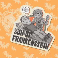 Son of Frankenstein - Bela and Boris Sticker