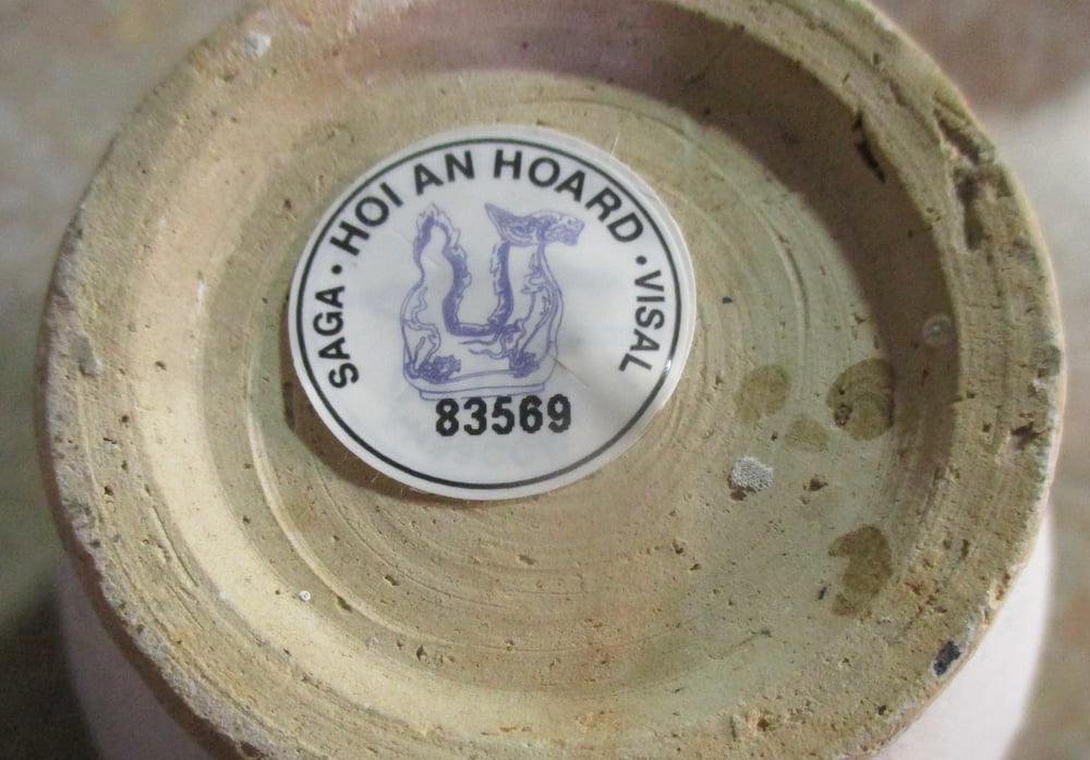 MARKED DOWN - One of Two Hoi An Vietnam Shipwreck Items Acquired After the Sale Ended