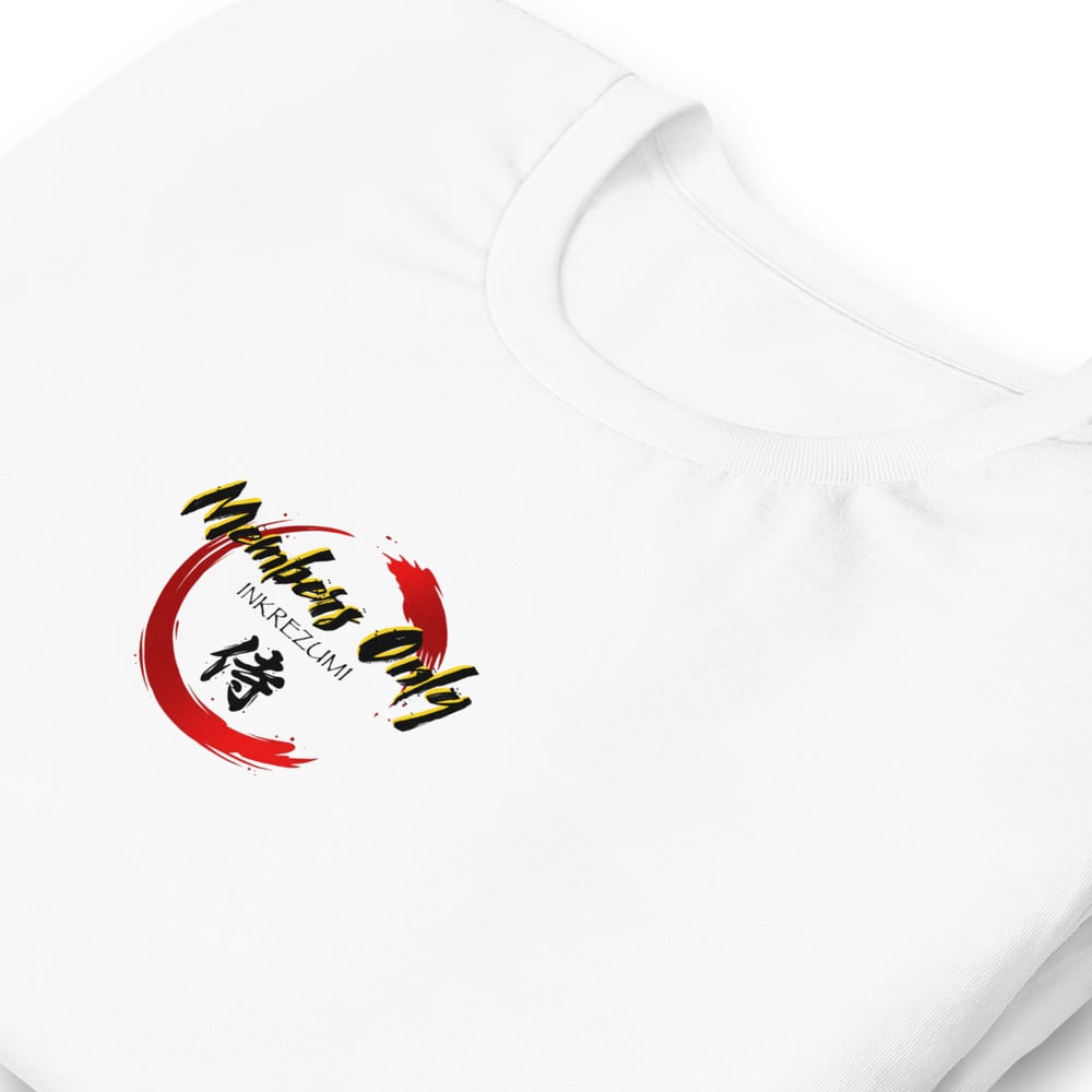 (White) "Members Only" Rank Three Short Sleeve Shirt