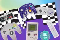 Image 1 of Retro Console Sticker Pak