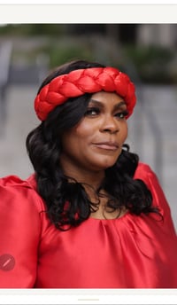 Image 2 of Woven Head band (red small)