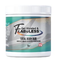 GET WAISTED & FLABULESS TOTAL BODY RUB WITH COLLAGEN