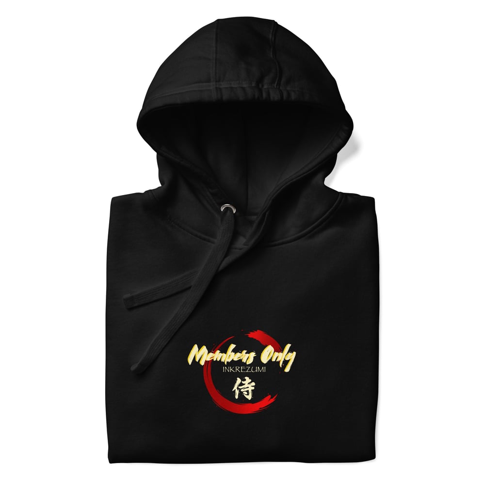 (Black) "Members Only" Rank Three Hoodie