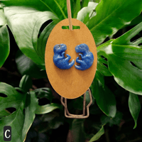 Image 3 of Dino hatchling Earrings