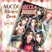 Image 1 of [PREORDER] MXTX Sticker Book