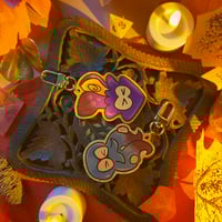 Image 4 of ✸squid and octo wooden keychains✸