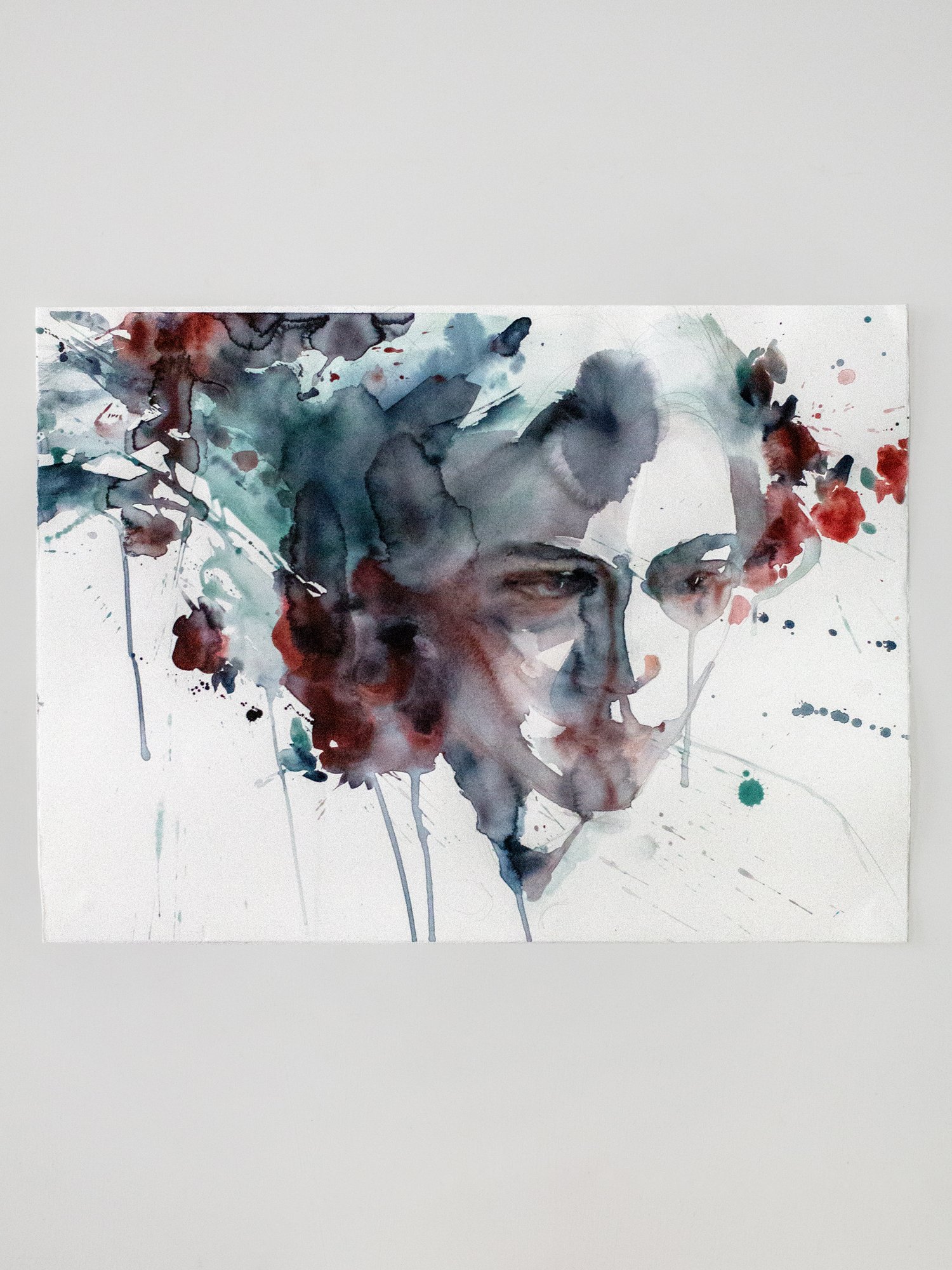 Agnes-Cecile shadow flower (77x57 cm)