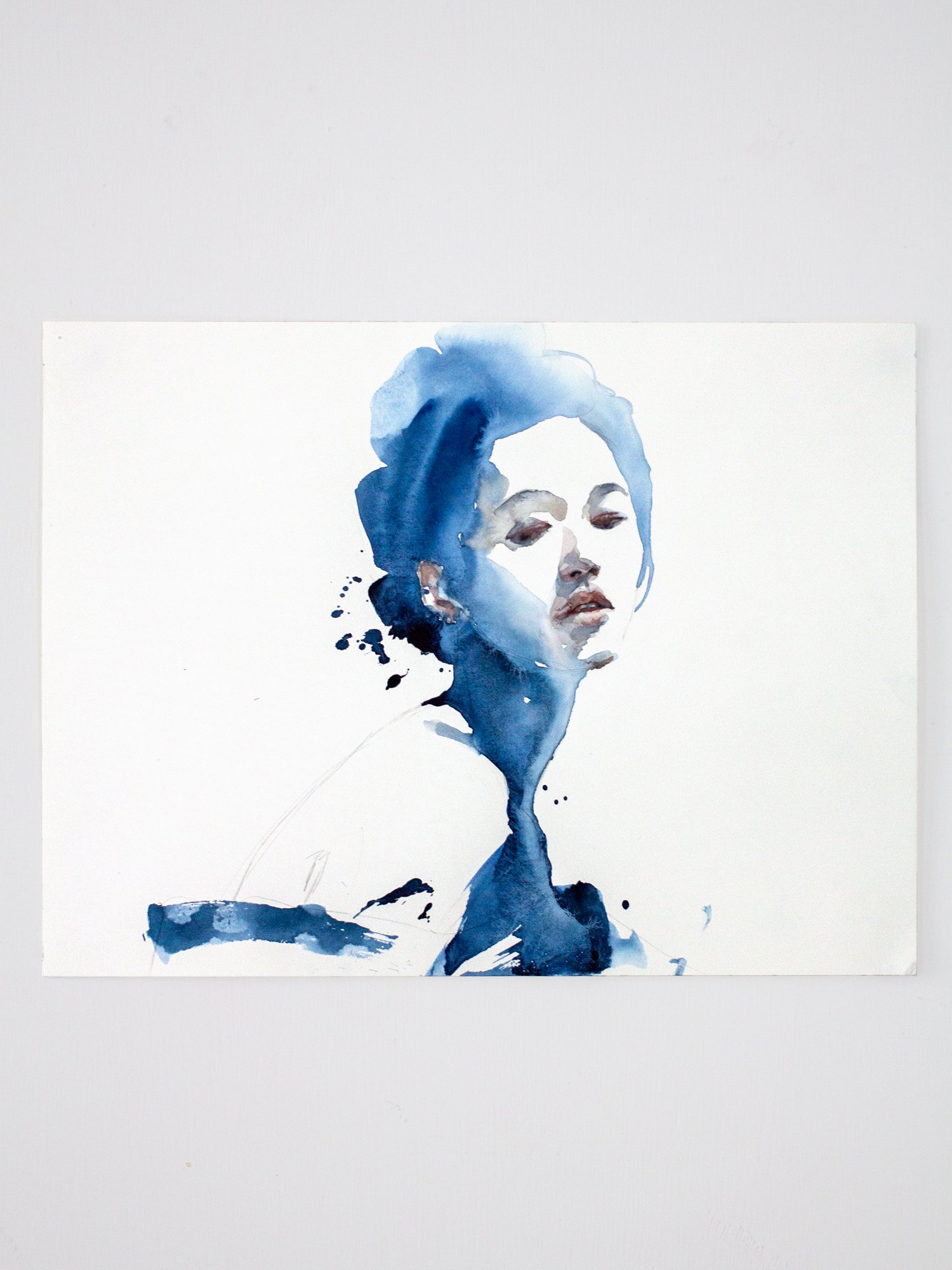 Agnes-Cecile just some blue (40x30 cm) 