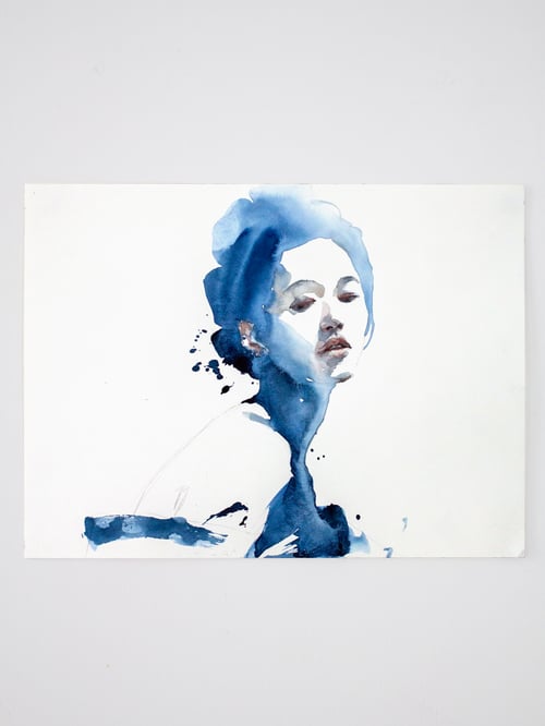 Image of just some blue (40x30 cm) 