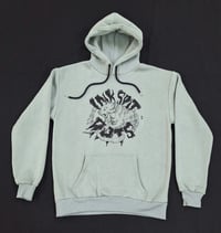 Image 1 of InkSpit Rats Mint Grey Hoodie