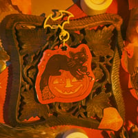 Image 1 of ✸spooky sable keychain✸