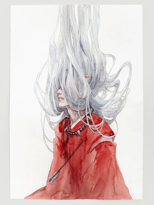 Image of inuyasha (38x56 cm)