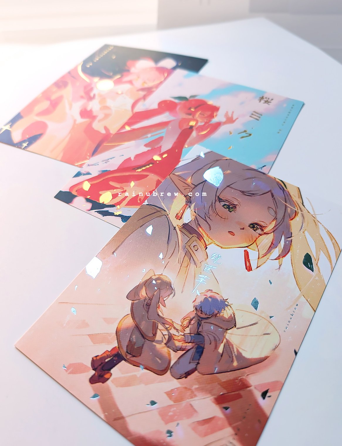 Image of Sakura Hatsune Miku [Vocaloid] | 4"X6", 11"X17" FOIL PRINT