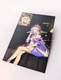 Image 1 of Robin Singing Meme [HSR] | 4x6 Foil Print