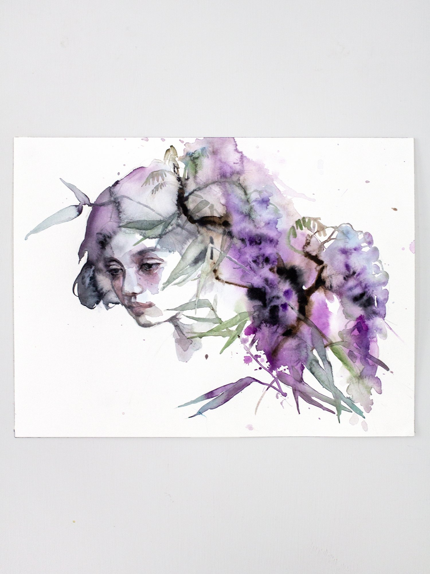 Agnes-Cecile the bowing (40x30 cm)