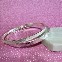 Image 1 of Make your own personalised silver bangle workshop - 3 hour morning, afternoon or evening workshop