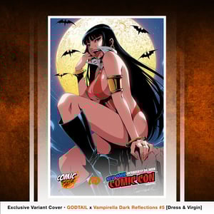 Image of Original Art Published Cover: Vampirella: Dark Reflections #5 NYCC Exclusive // Thikyo Godtail 