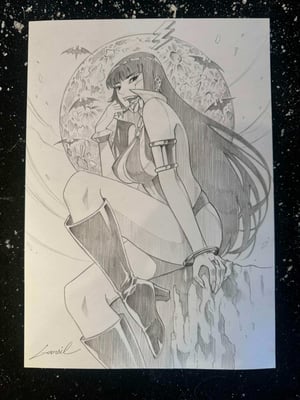 Image of Original Art Published Cover: Vampirella: Dark Reflections #5 NYCC Exclusive // Thikyo Godtail