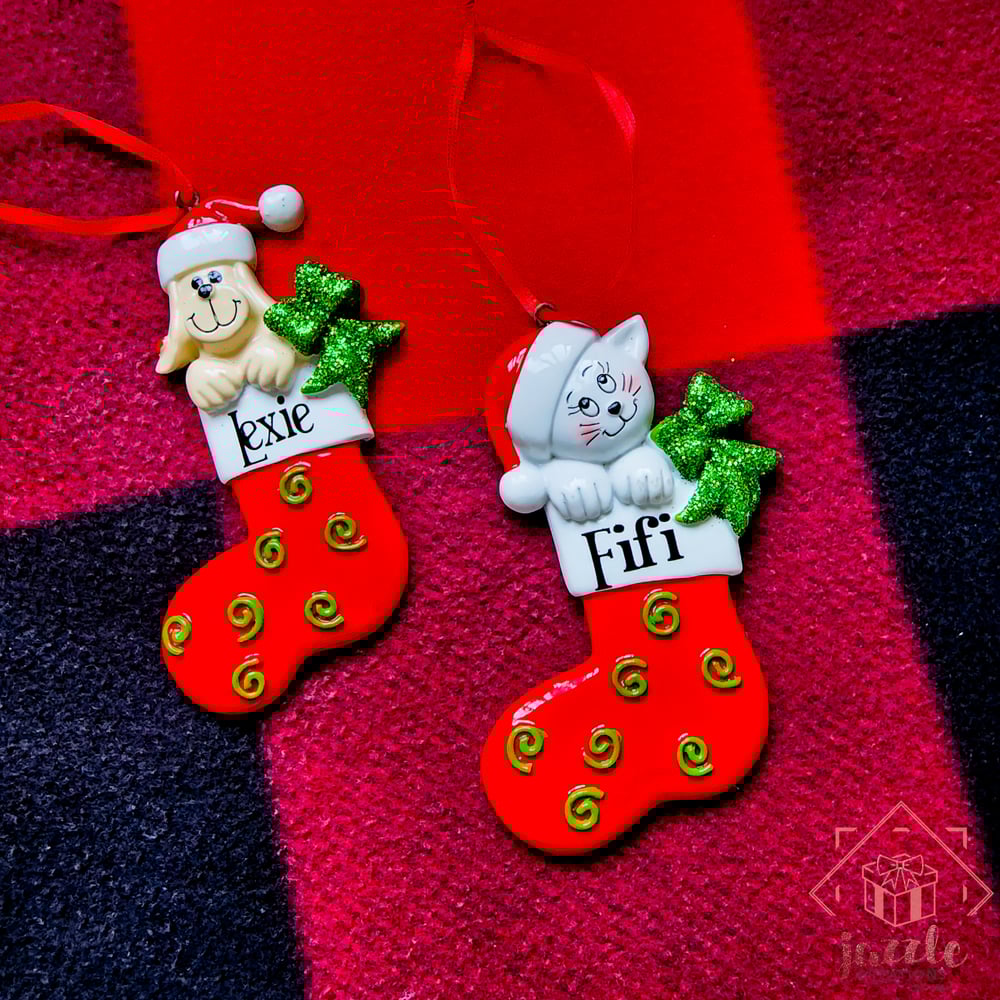 Image of Pet Christmas Ornaments