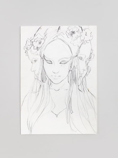 Image of omniscience sketch (18x25 cm) 