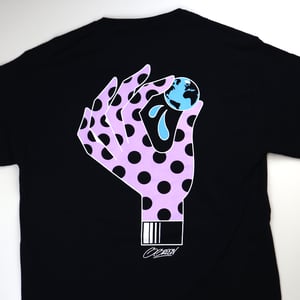 Image of UP X Golden Green „The World is“ Shirt