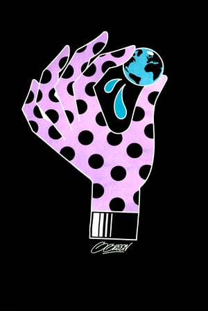 Image of UP X Golden Green „The World is“ Shirt