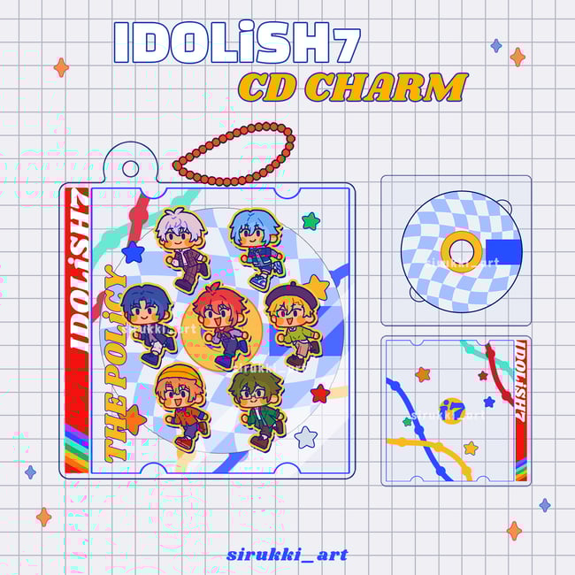IDOLiSH7 CD charm