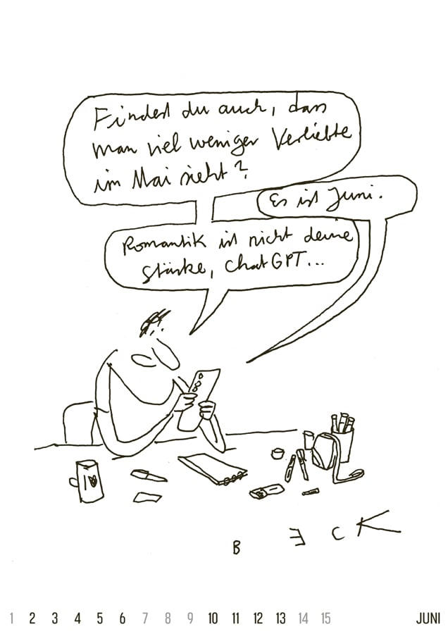 Image of 2025 Cartoon-Kalender SE