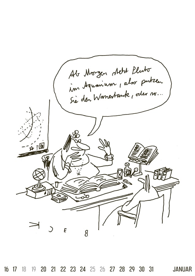 Image of 2025 Cartoon-Kalender SE